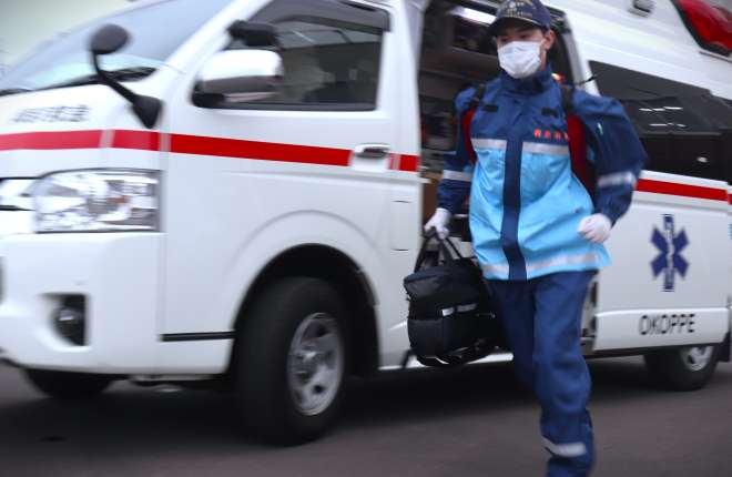 救急救命士のイメージを掲載しています