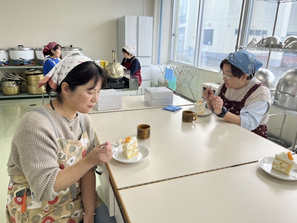 お茶会の様子