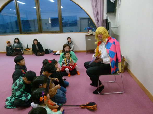 英語絵本の読み聞かせ