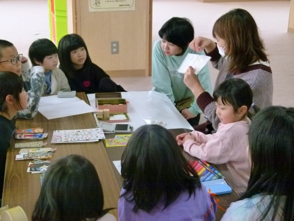 シールの作り方の説明