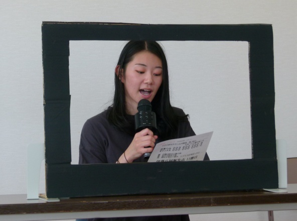 原稿読み体験