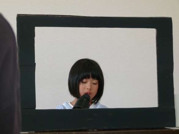 原稿読み体験